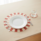 Soleil round placemat