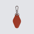 Two-tone diamond keychain