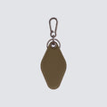 Two-tone diamond keychain