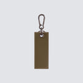 Two-tone rectangular keychain