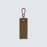 Two-tone rectangular keychain