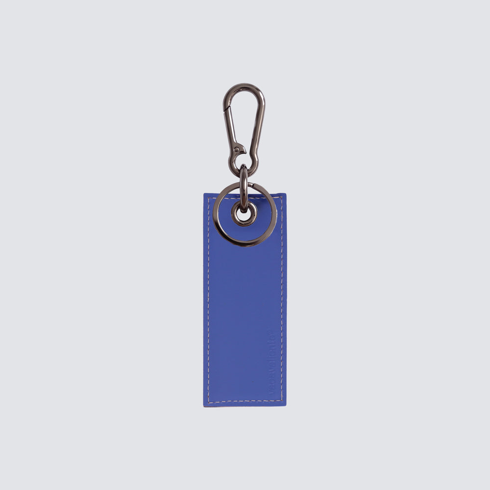 Two-tone rectangular keychain
