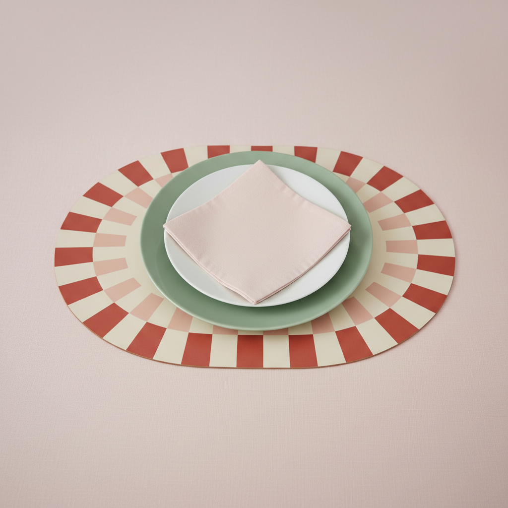 Mantel individual ovalado Soleil