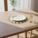 Soleil round placemat