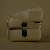 Servilletero cuadrado