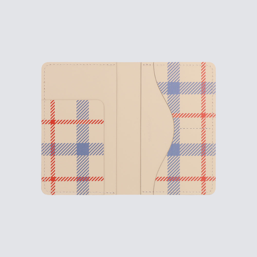 Passport holder Tartan Sandshell