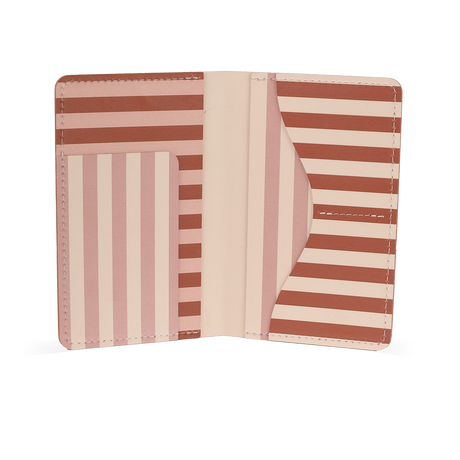 Portapasaporte Stripes