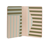 Portapasaporte Stripes
