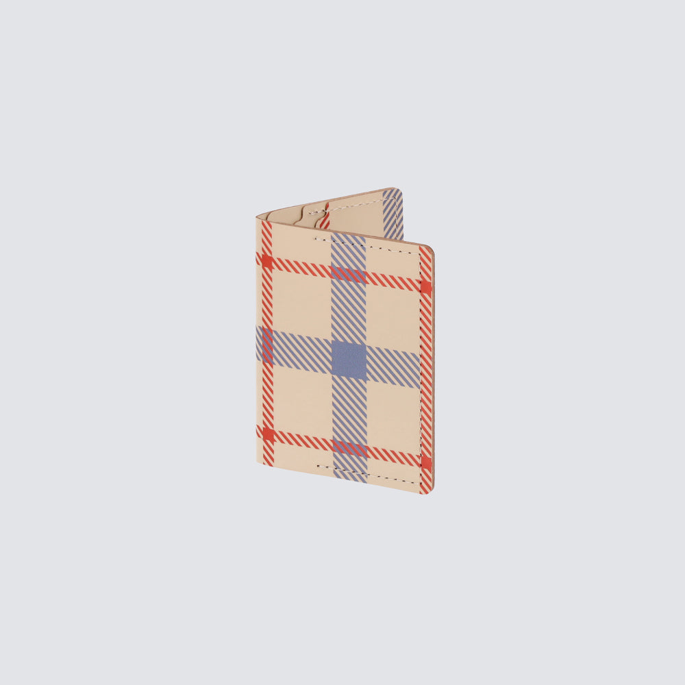 Tarjetero Doble Tartan