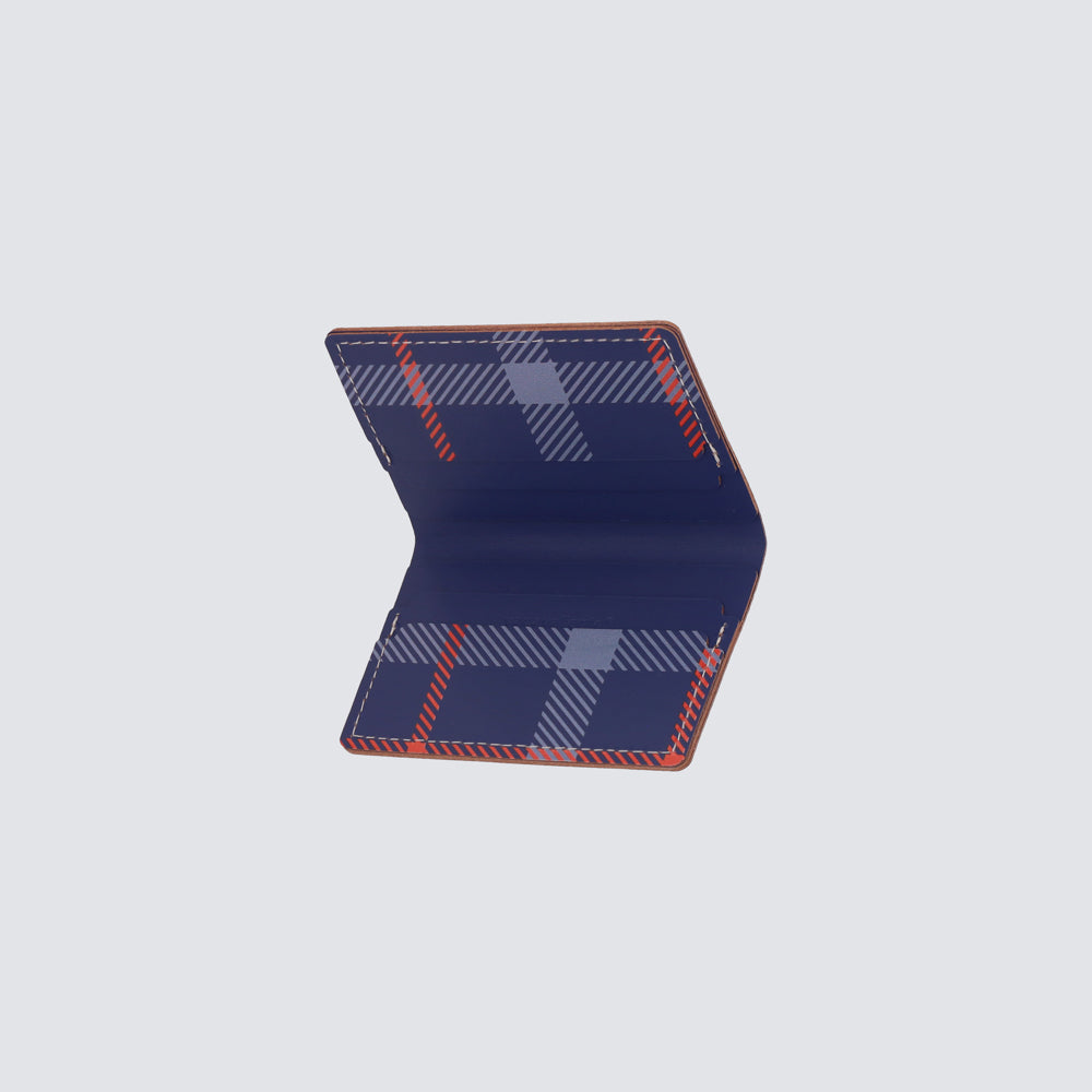 Tarjetero Doble Tartan