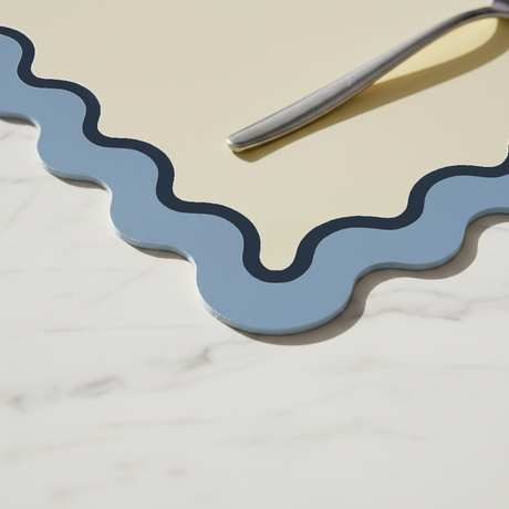 Mantel individual rectangular Ondas