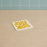 Square seaweed coaster (x1)