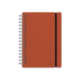 Agenda anual 2025 diaria A5 Colors Rojo