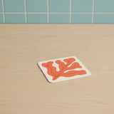 Square seaweed coaster (x1)