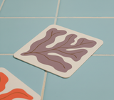 Square seaweed coaster (x1)