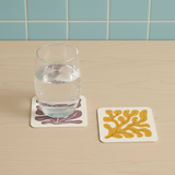Square seaweed coaster (x1)