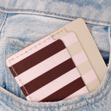 Tarjetero Stripes