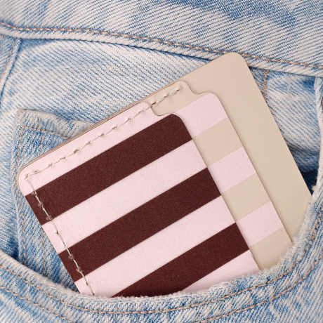 Tarjetero Stripes