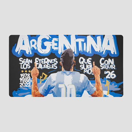 Alfombrilla Escritorio Rectangular Campeones Argentina