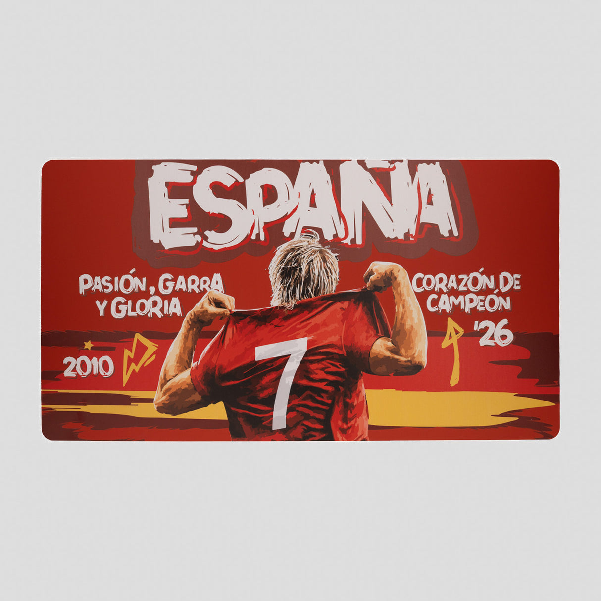 Alfombrilla Escritorio Rectangular Campeones España