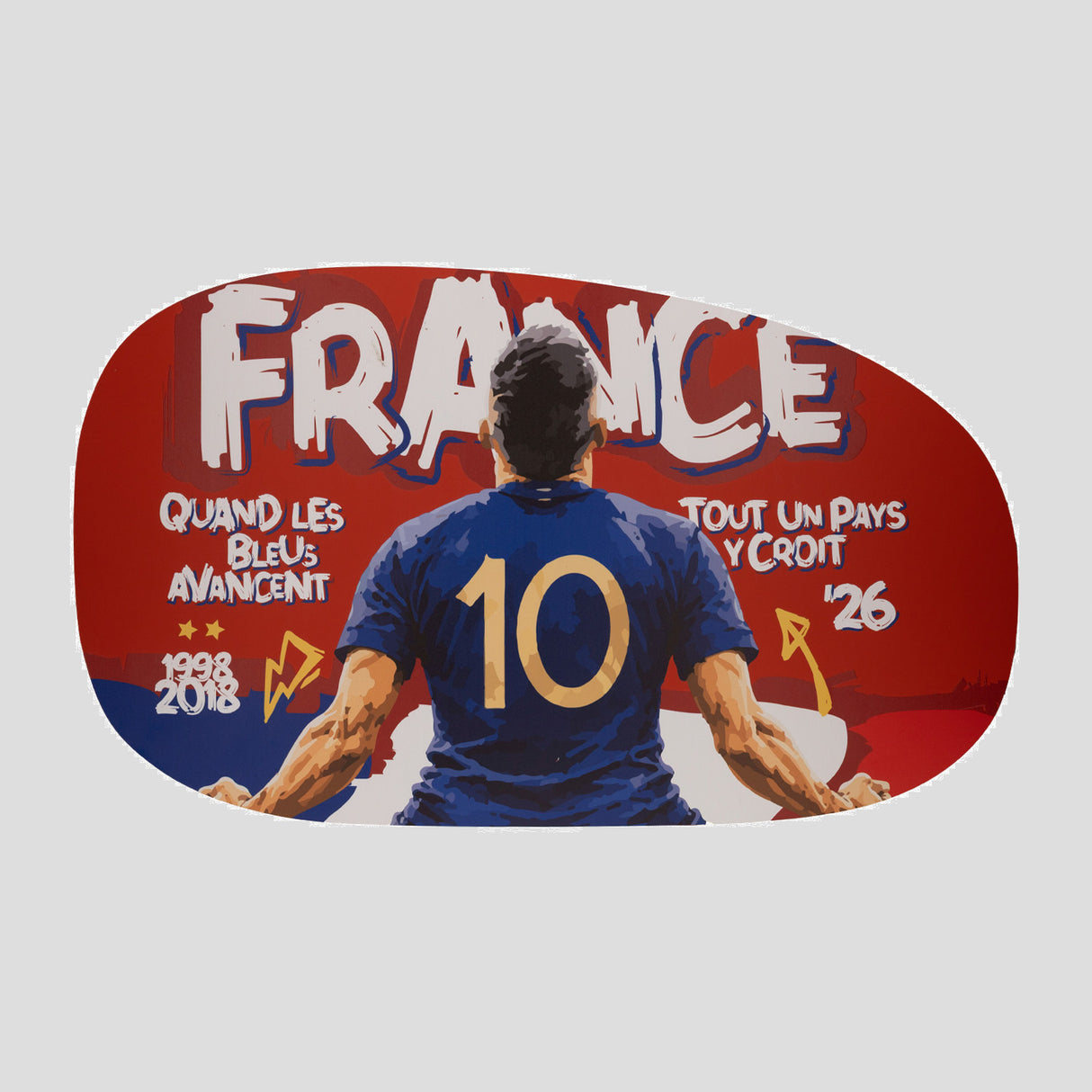 Alfombrilla Escritorio Piedra Campeones Francia