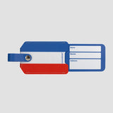 Etiqueta Maleta Bandera Francia