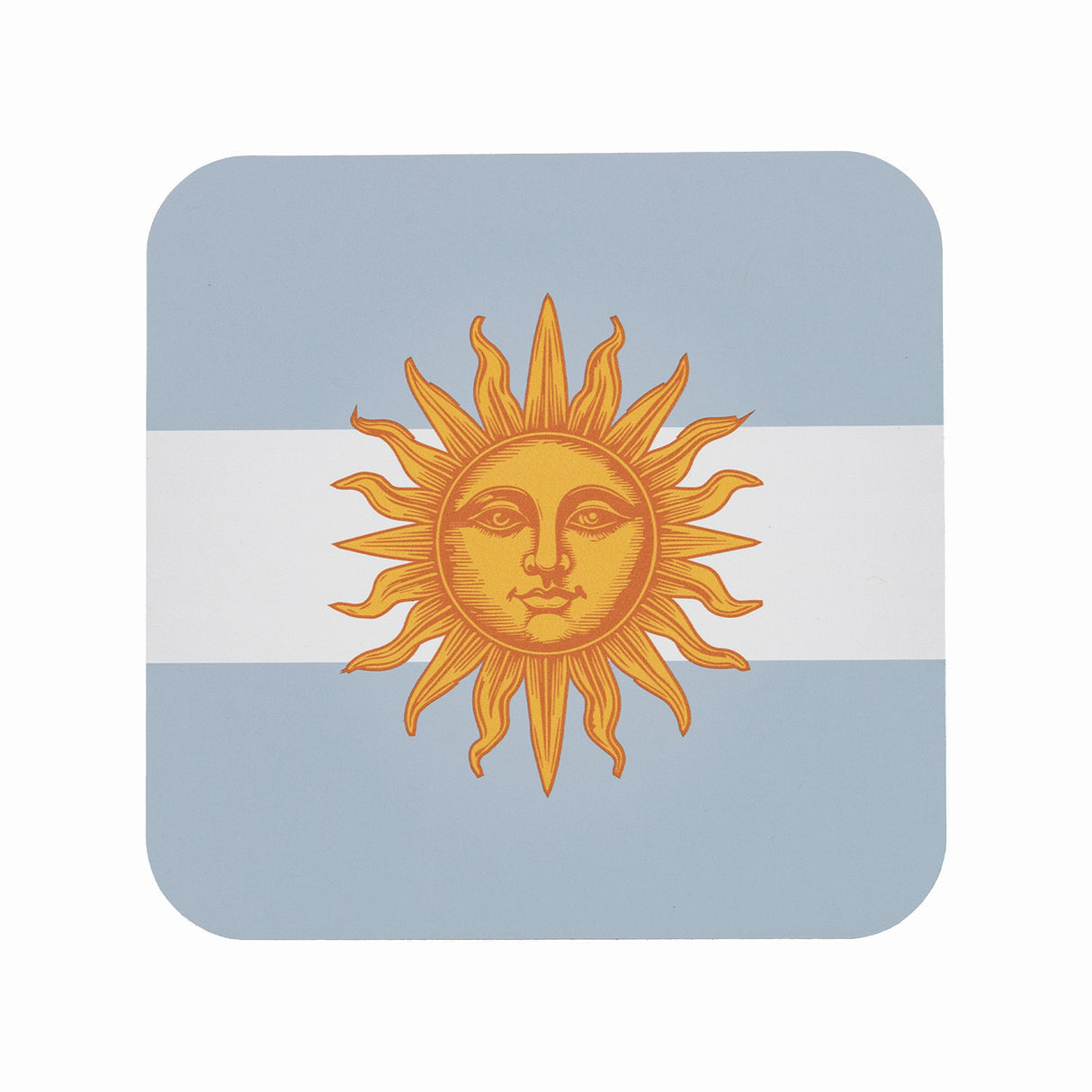 Alfombrilla Ratón Cuadrada Bandera Argentina