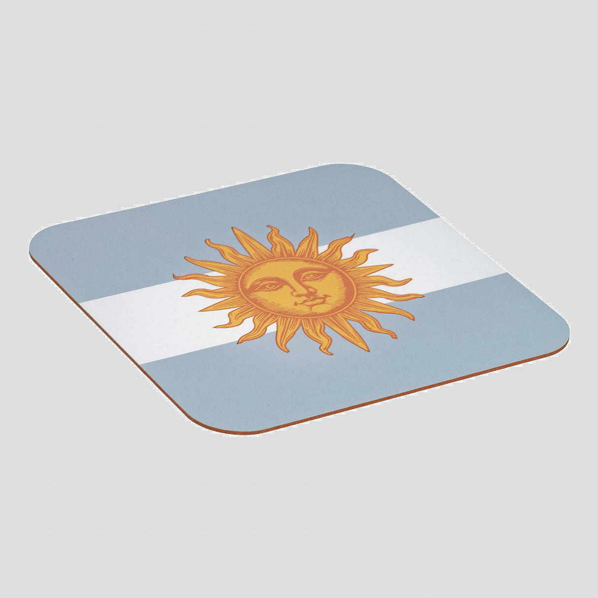 Alfombrilla Ratón Cuadrada Bandera Argentina