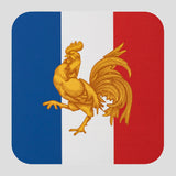 Mouse Pad Cuadrado Bandera Francia