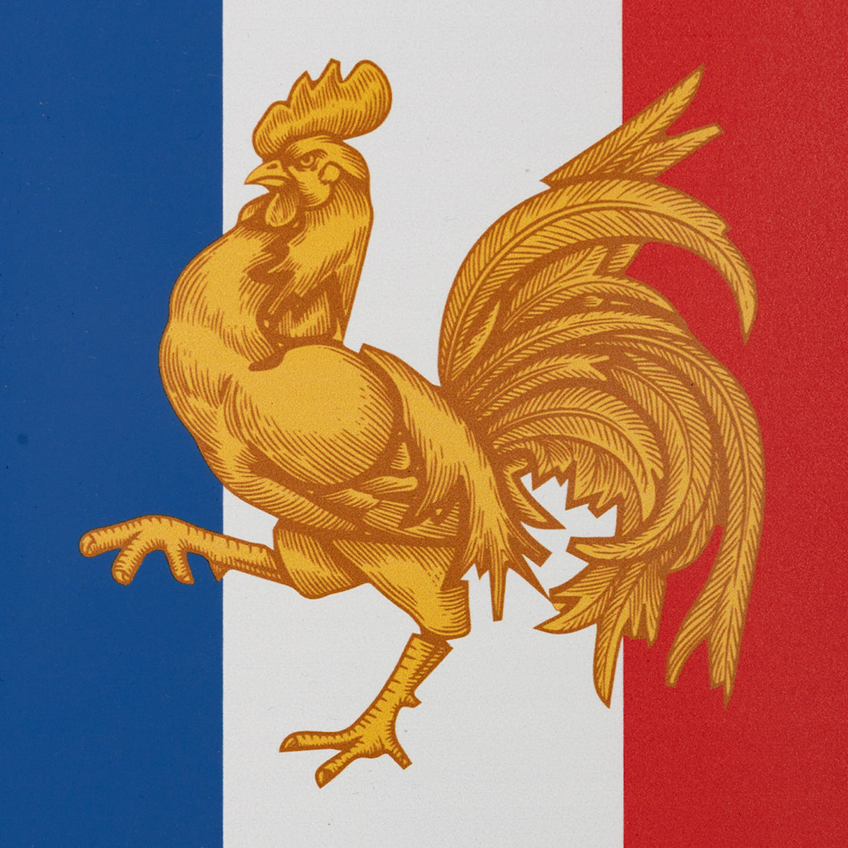Mouse Pad Cuadrado Bandera Francia