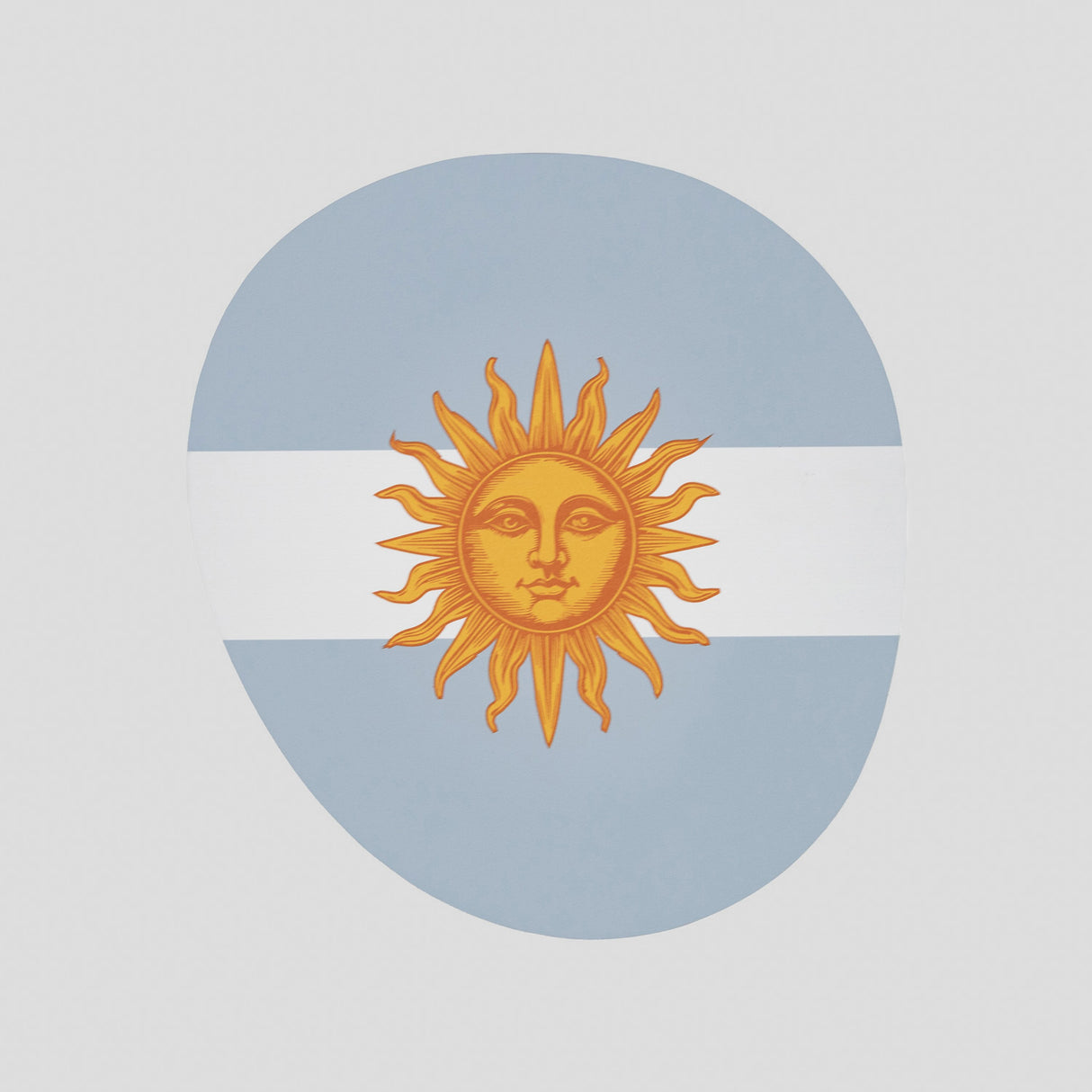 Alfombrilla Ratón Stone Bandera Argentina
