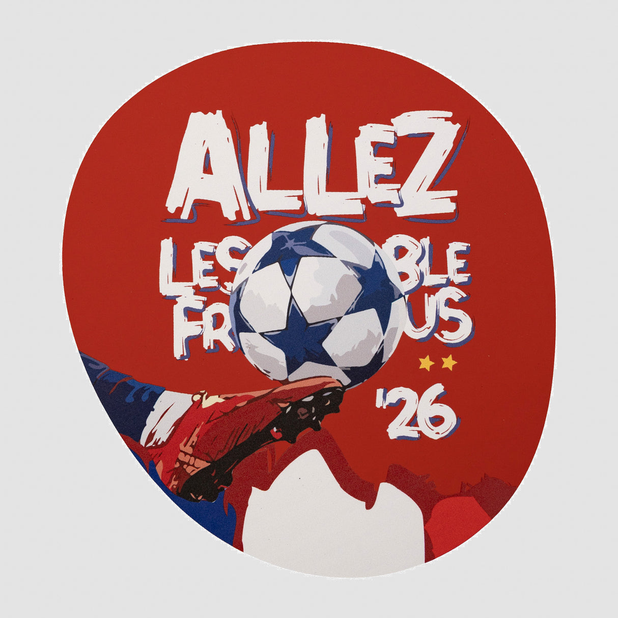 Alfombrilla Raton Piedra Campeones Francia
