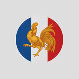 Posavasos Redondo Bandera Francia