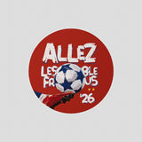 Posavasos Redondo Campeones Francia