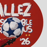 Posavasos Redondo Campeones Francia