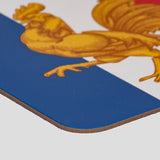 Posavasos Cuadrado Bandera Francia
