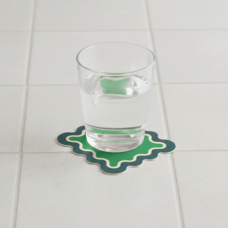 Posavasos cuadrado Ondas (x1)